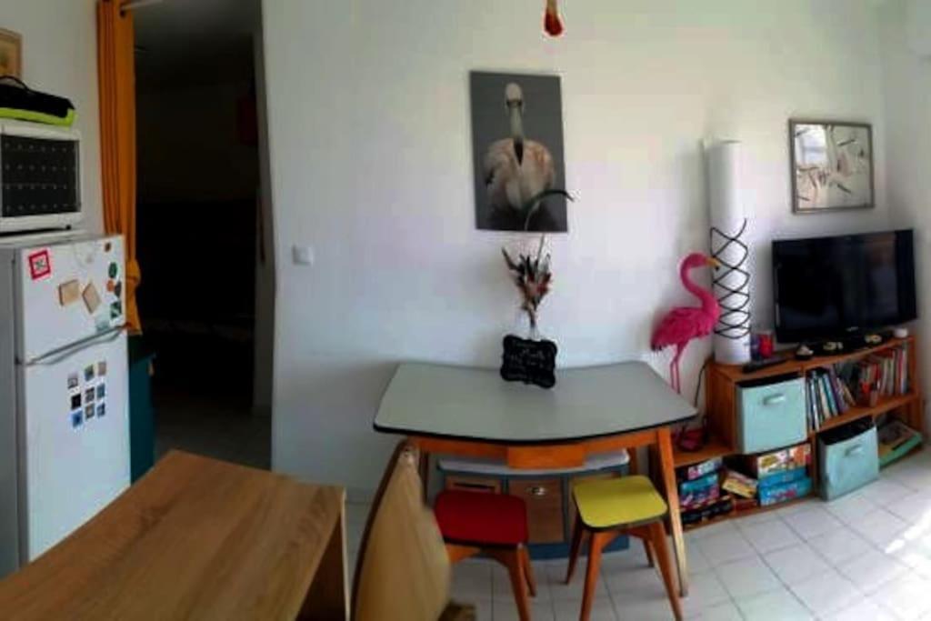 Appart 5P Terrasse Sud Vue Mer, Acces Direct Plage Фронтиньян Экстерьер фото