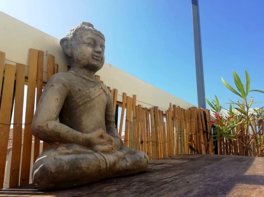 Appart 5P Terrasse Sud Vue Mer, Acces Direct Plage Фронтиньян Экстерьер фото