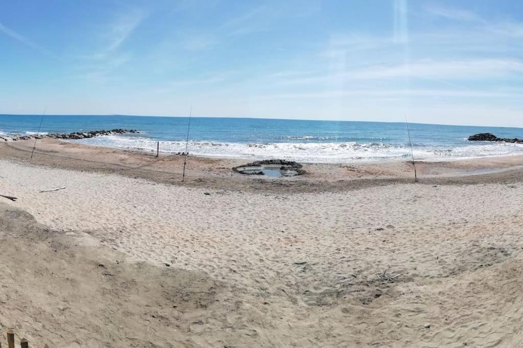 Appart 5P Terrasse Sud Vue Mer, Acces Direct Plage Фронтиньян Экстерьер фото
