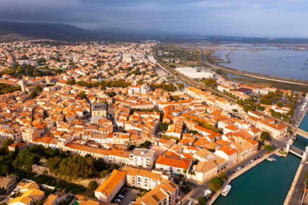 Appart 5P Terrasse Sud Vue Mer, Acces Direct Plage Фронтиньян Экстерьер фото